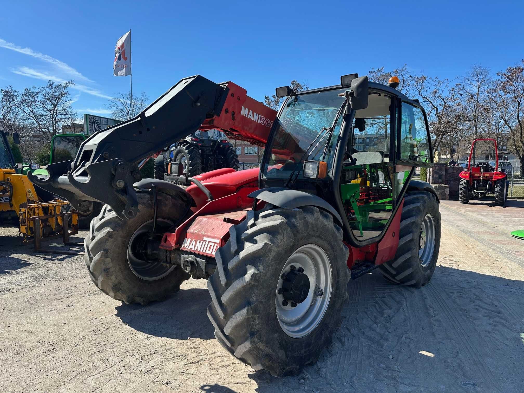 Manitou MLT 634 120 LSU 2004r! Stan BDB! BRUTTO! Ładowarka teleskopowa