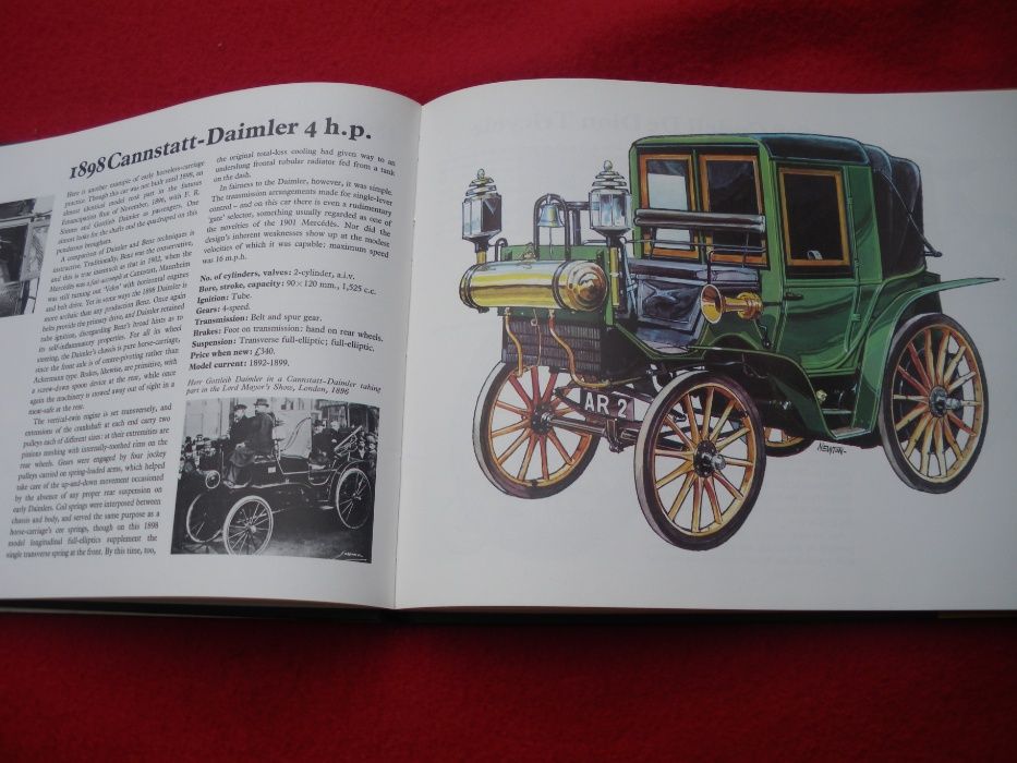 "An Era of motoring-The vehicles of a past age" automóveis antigos