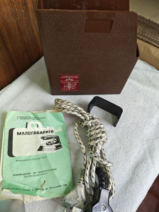 Утюг малогабаритный ут-400 0,8 220.