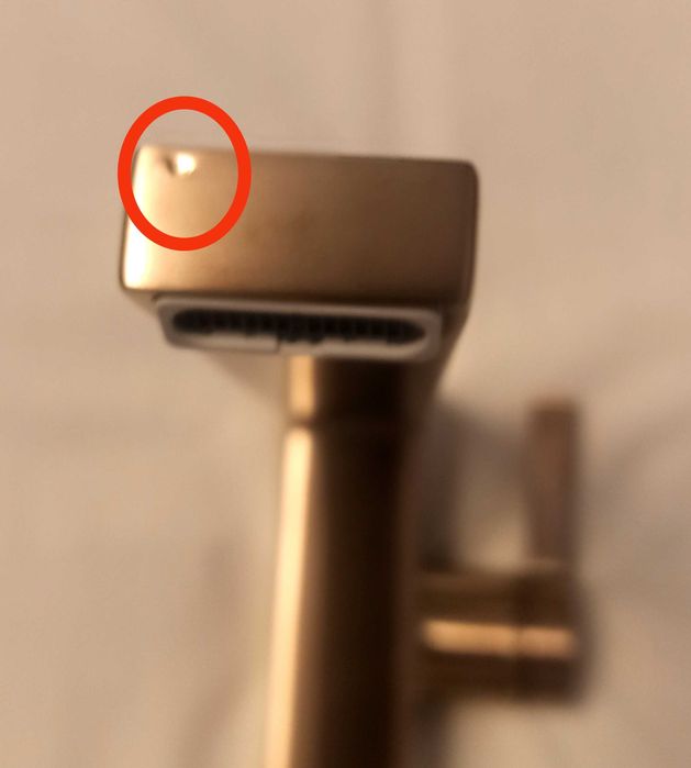 Hansgrohe Tecturis E Bateria umywalkowa wysoka brąz szczotkowany