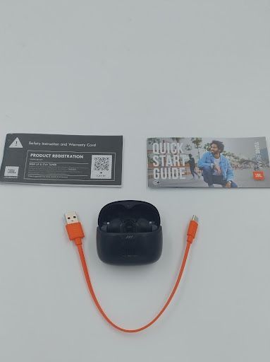 słuchawki bezprzewodowe dokanałowe jbl tune beam bluetooth czarne