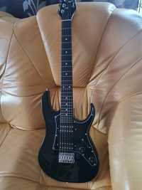 Gitara elektryczna Harley Benton RG-Junior BK Rock