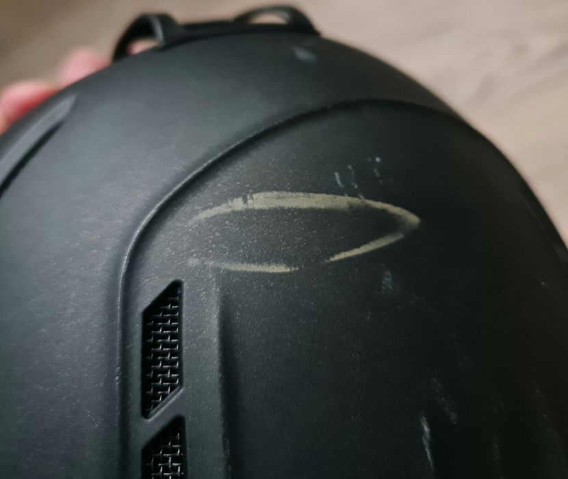 Kask narciarski Uvex p1us czarny mat, rozmiar 59-62