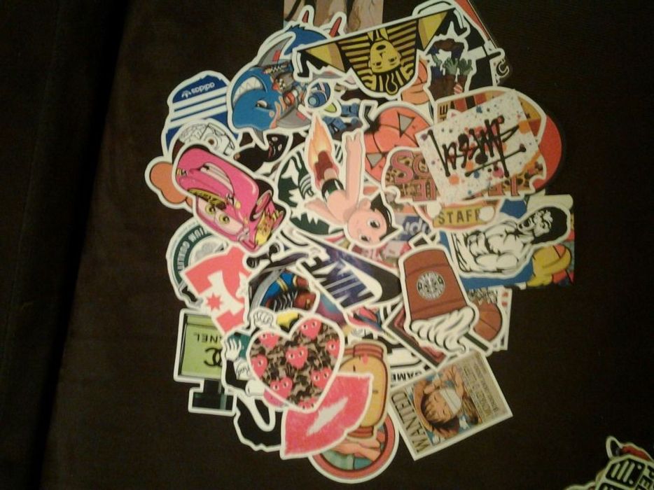 PoP Fancy Rock Surf Skate Movie Stickers-Diversos,15und,Tenho centenas