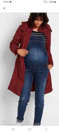 Płaszcz ciążowy lekka kurtka xl nowy funkcją noszenia dziecka