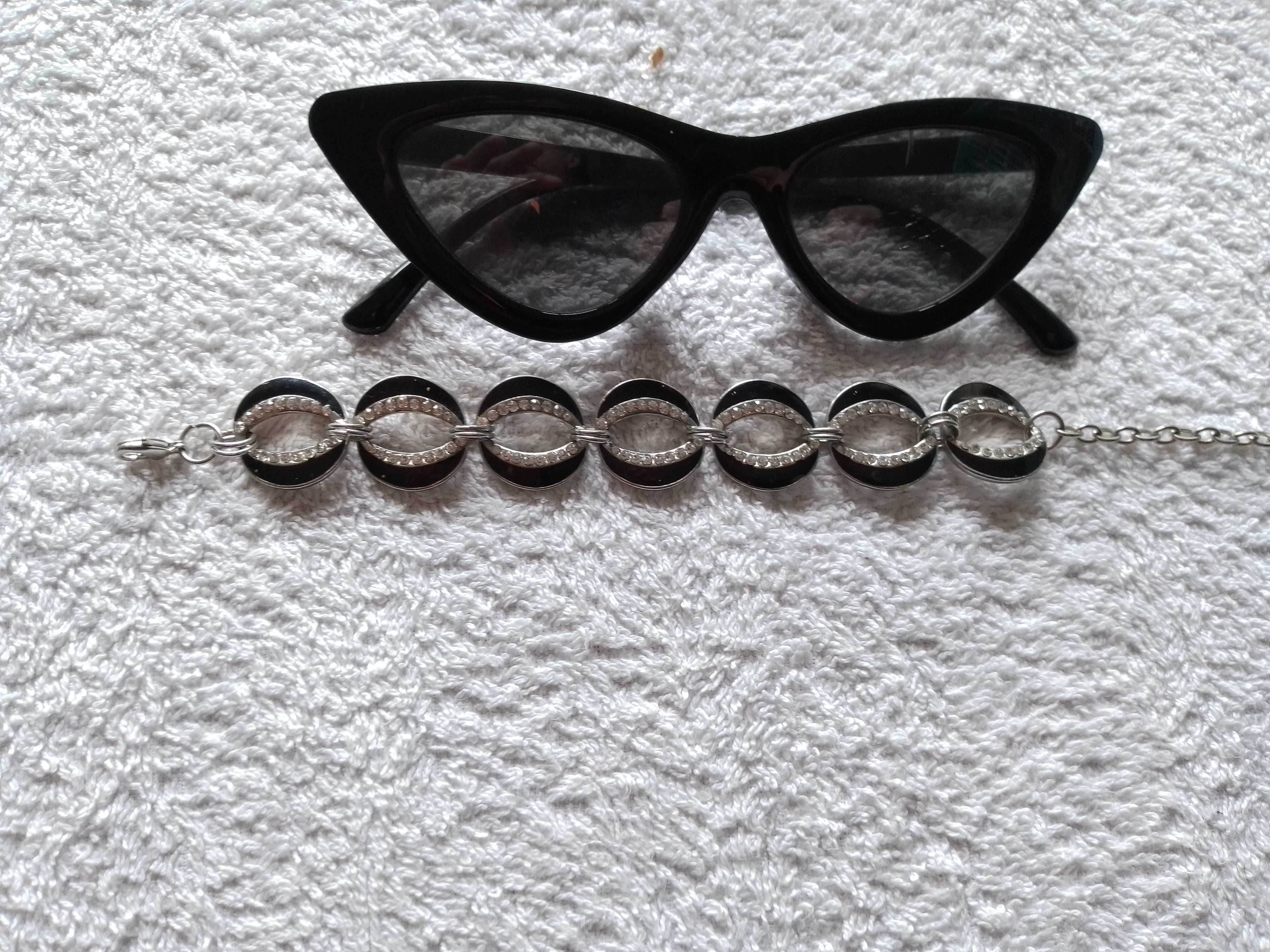 Olhar Discreto!Oculos Escuros HollywoodStyle8E-Pulseira3Eou2-5EDesde2E