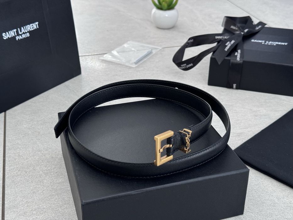 Pasek Skora naturalna Zestaw Saint Laurent