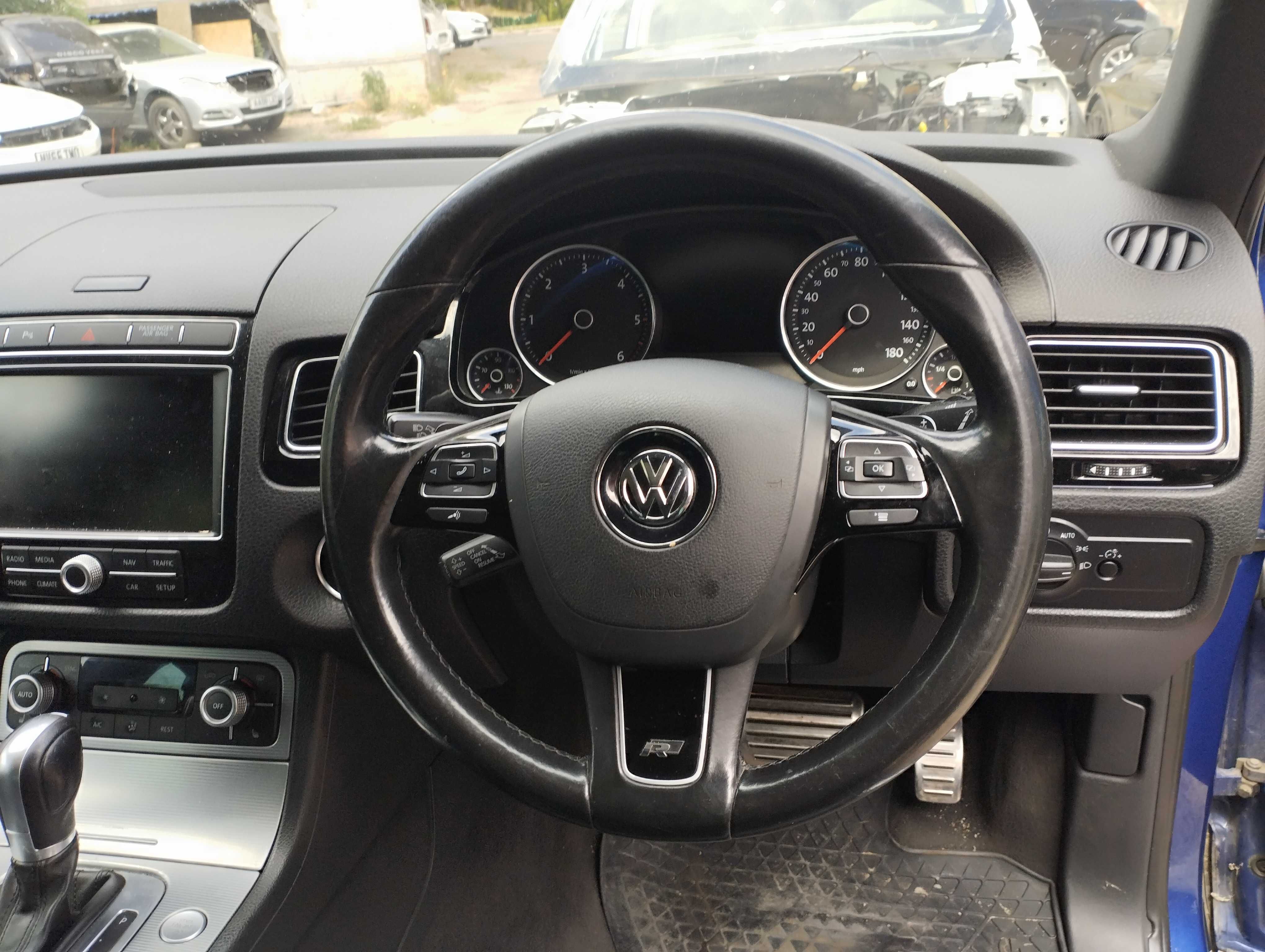 Обвес бампер VW Touareg NF FL 2010-2016 R Line молдинг оригинал тюнинг