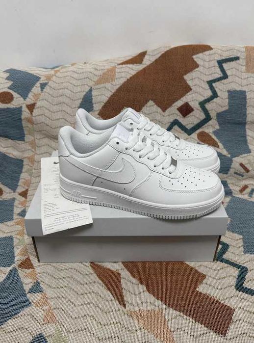 Buty Trampki NikeAir_Force_1_Low _07_White_R.43