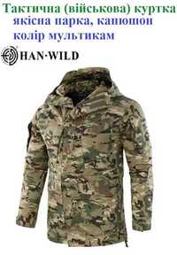Тактична (військова) куртка Han-Wild M65 (парка) колір мультикам