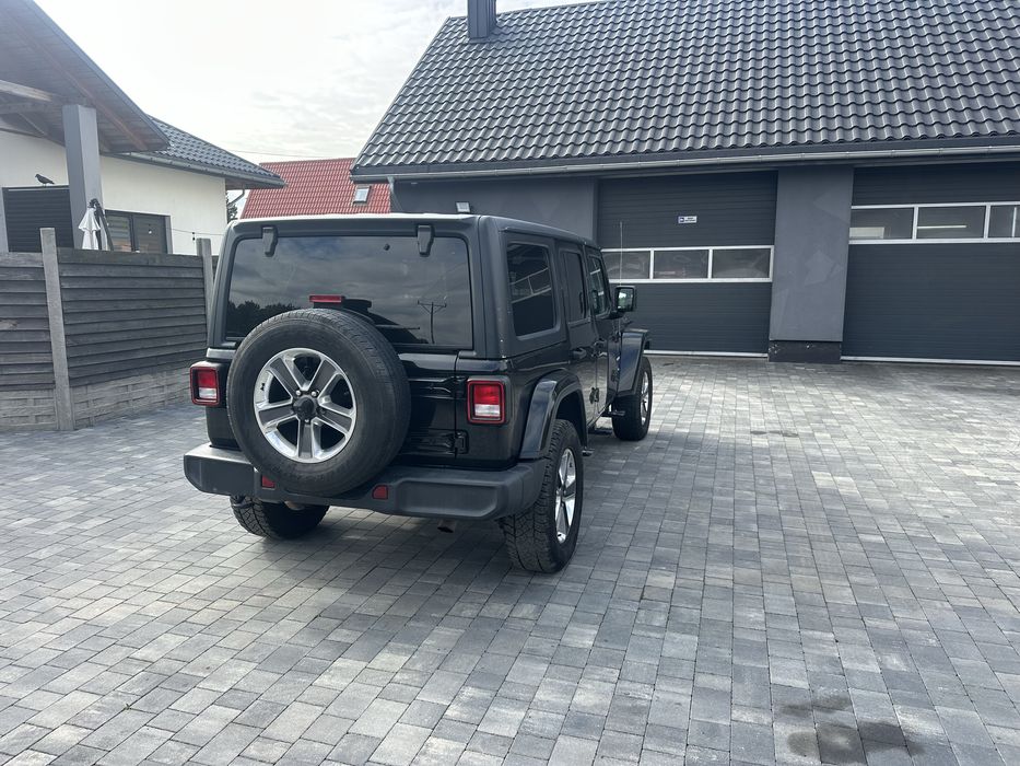 Jeep Wrangler sahara 2.0t na miejscu