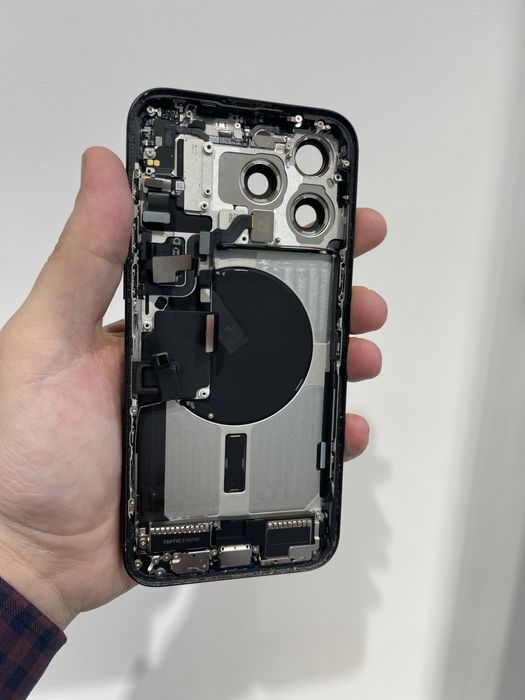 Оригінальний корпус для iPhone 15 Pro Max Blue Titanium