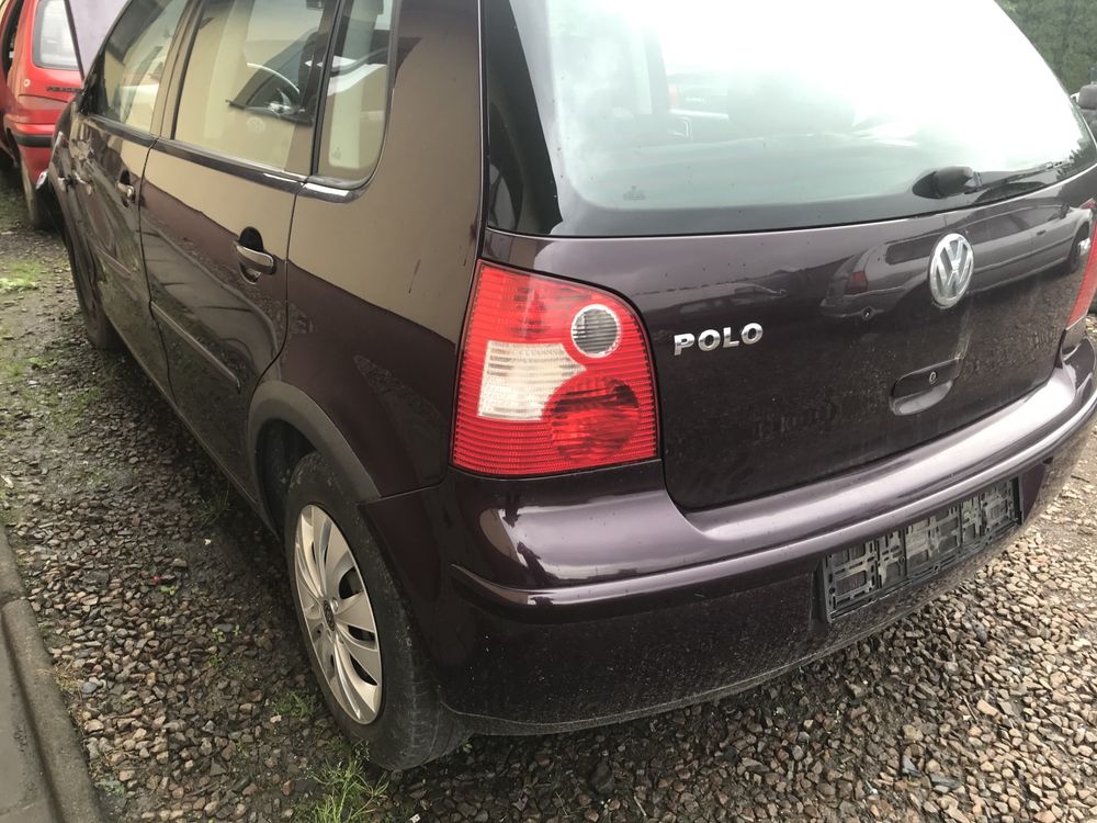 Vw Polo 9N 1.4 drzwi konsola airbag kołyska amortyzatory