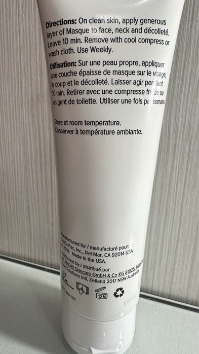 Активна ензимна пілінг-маска( пілінг для обличчя) priori ttc fx360 США