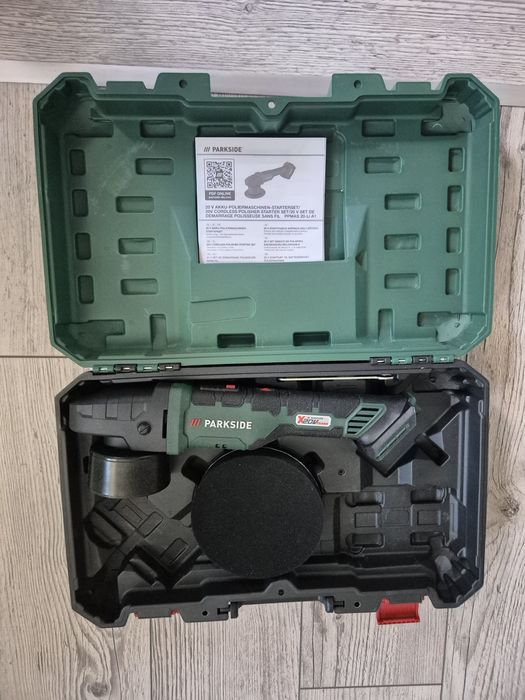 Akumulatorowa polerka Parkside.