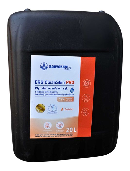 ERG CleanSkin PRO 20L higieniczna i chirurgiczna dezynfekcja rąk