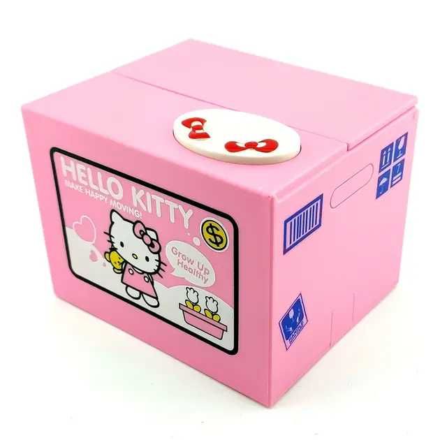 Інтерактивна скарбничка Hello Kitty Piggy Banк рожевий