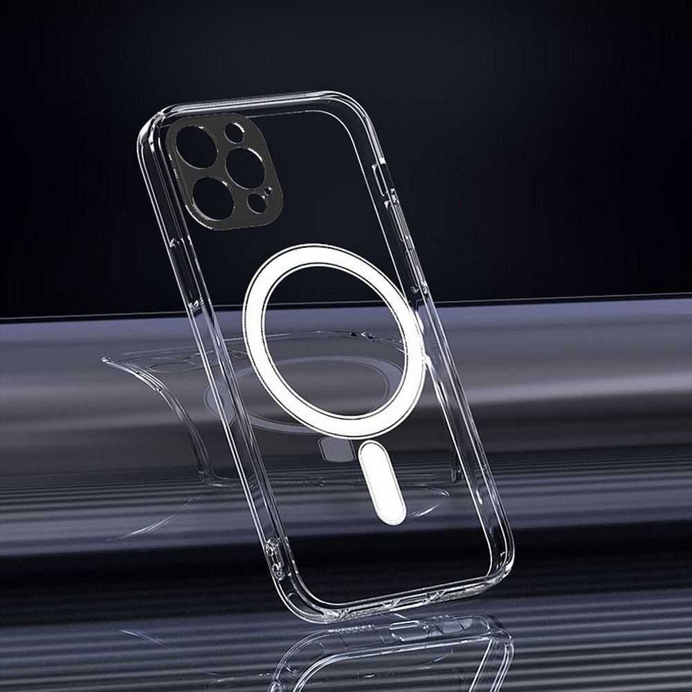 Futerał Clear Mag Cover z ochroną aparatu  z MagSafe do IPHONE 15 PRO