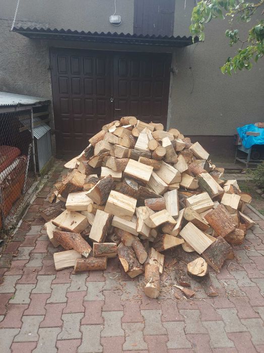 Drzewo iglaste rąbane