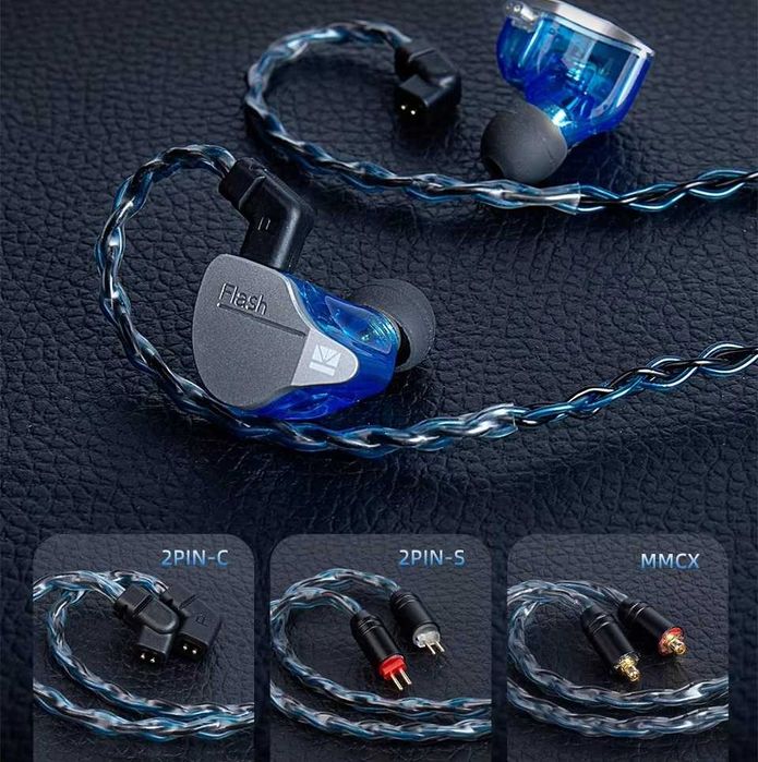 ‼️KBEAR ST12 Plus - удлинённый 8 жильный кабель для гейминга (2 метра)