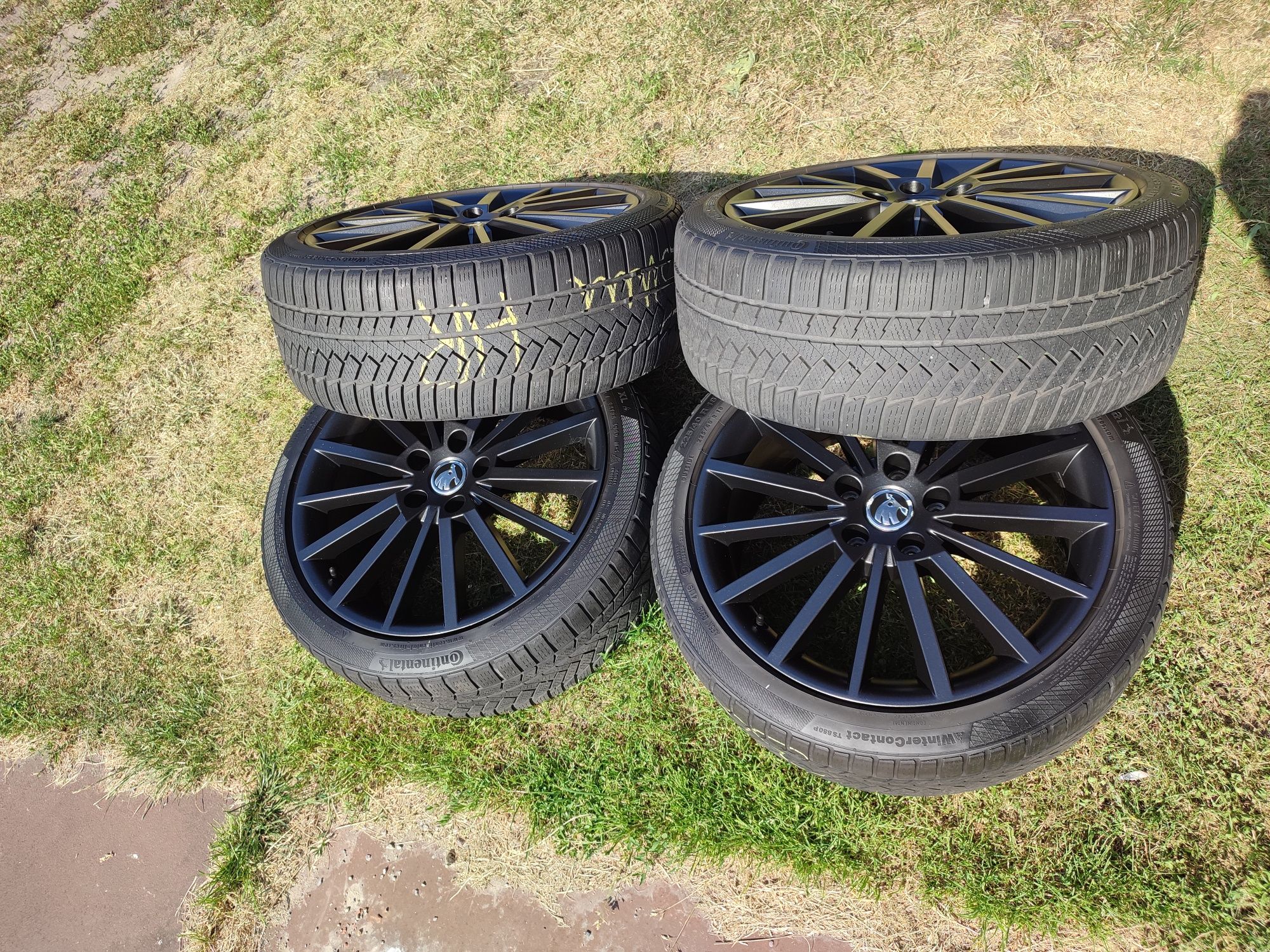 Koła 18 cali Skoda Octavia RS Turini 5x112 Opony Continental 225/40r18