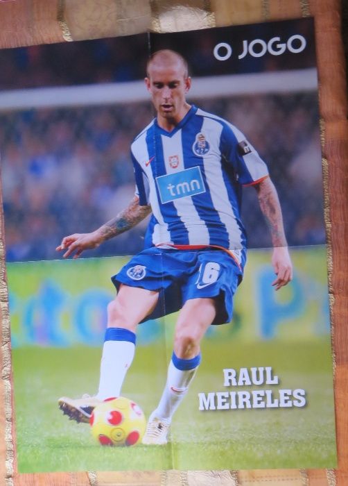 Posters Jogadores FCP, Farías e de Raúl Meireles - medida 43X58