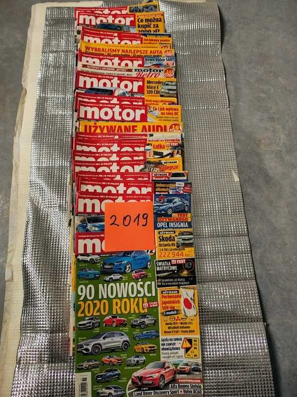 Gazeta Motor 3 zestawy roczniki 2017 i 2018 i 2019