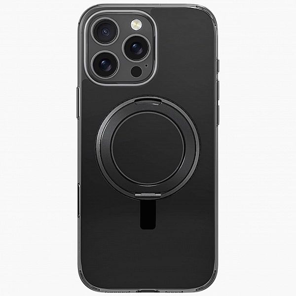 Etui UNIQ Swivix 360 Rotating Kickstand na iPhone 16 Pro Max - czarne