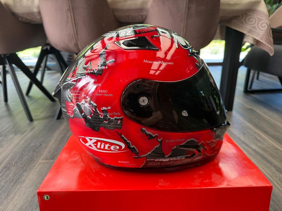 Kask motocyklowy carbo x lite model limitowany