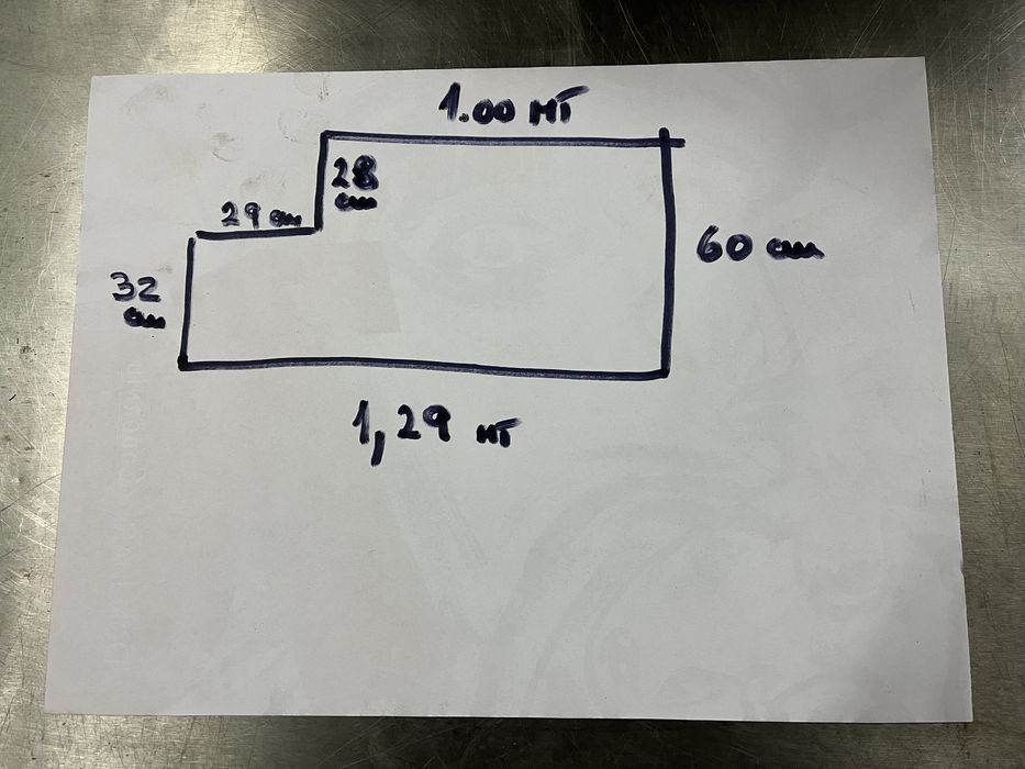 Escaparate bancada em aço inox com gavte e prateleiras