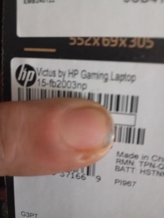 Portátil HP gaming dentro da garantia