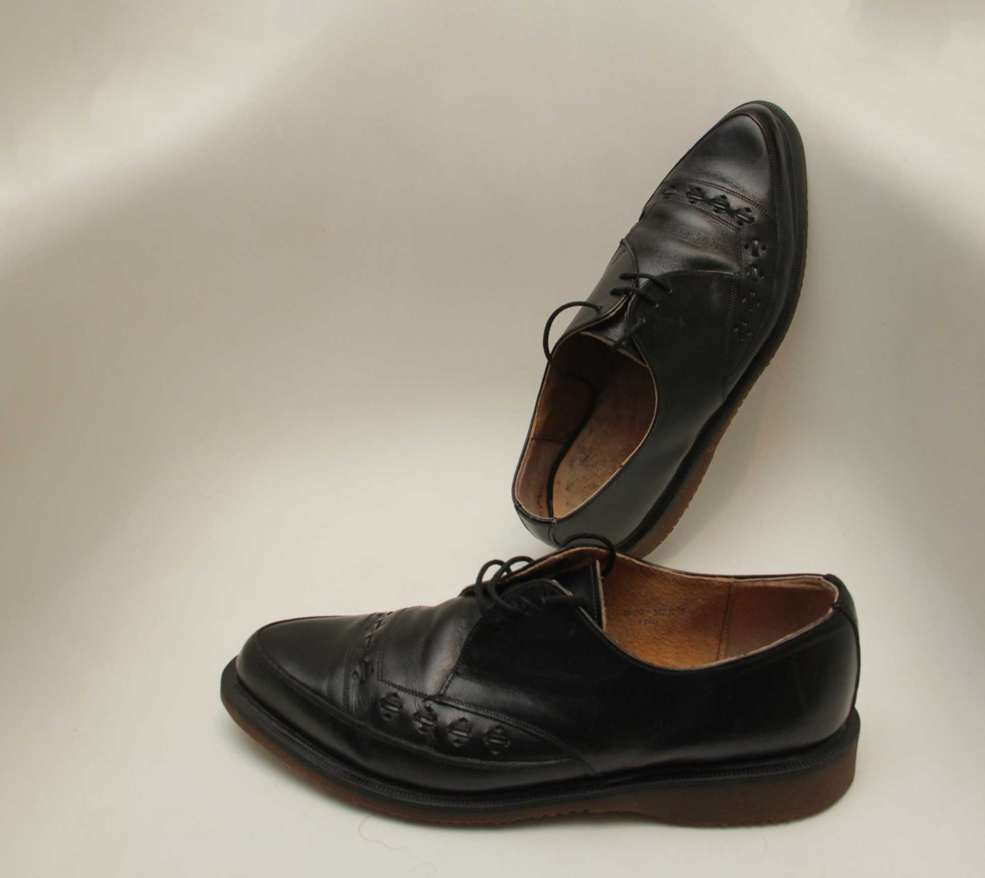 dr. Martens 80's goth shoes 9-us 27-см туфли ботинки крипперы