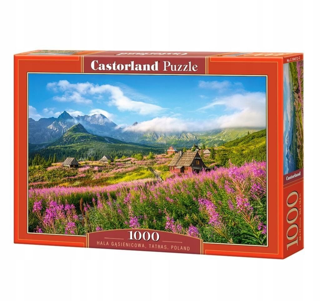 Puzzle 1000 Hala Gąsienicowa Tatry Polska Castor