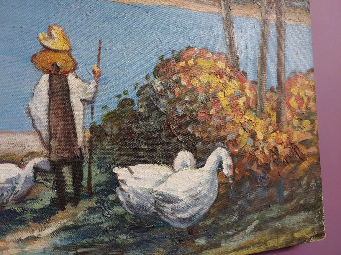 Ręcznie malowany obraz olejny płótno, Alfred Sisley