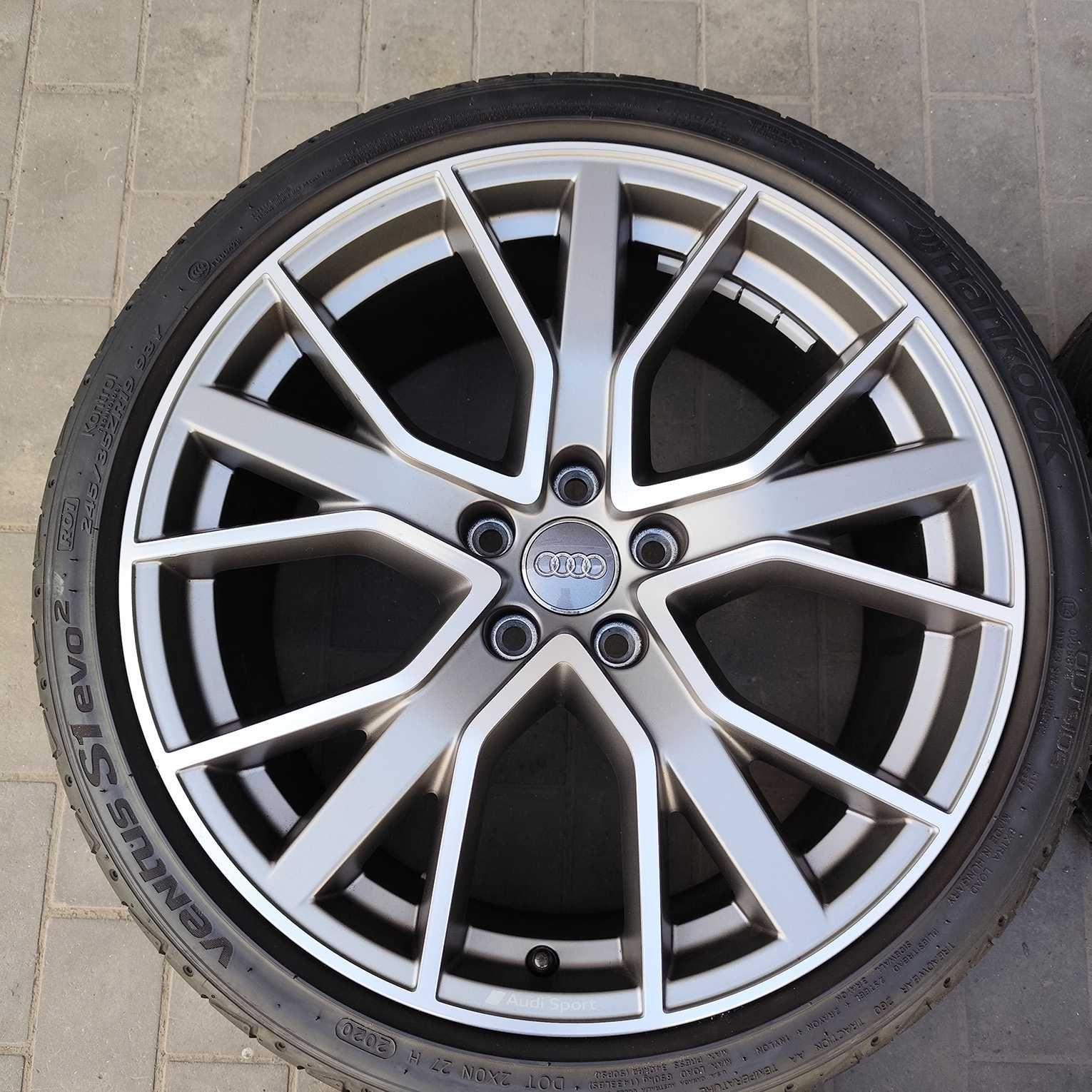 R19 Колеса AUDI Sport A4 S4 B9 оригінал диски Ауді + шини 245/35