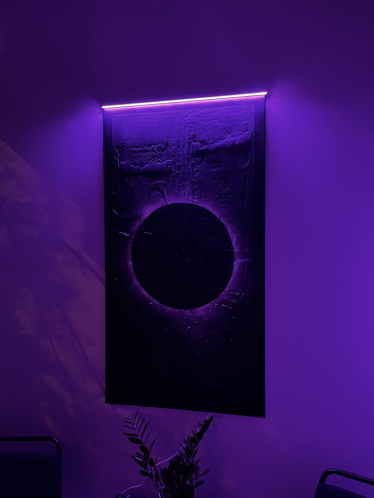 Obraz strukturalny 150x80 podświetlenie LED