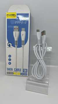 Kabel USB do Typ C 5A - 1 m szybkie ładowanie biały lub czarny