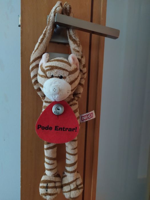NICI - Peluche tigre porta (entrar/não incomodar)