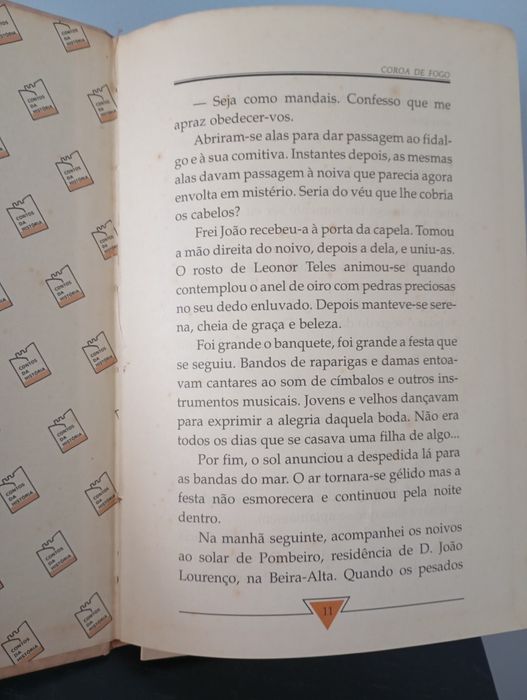 Livro " Coroa de fogo"