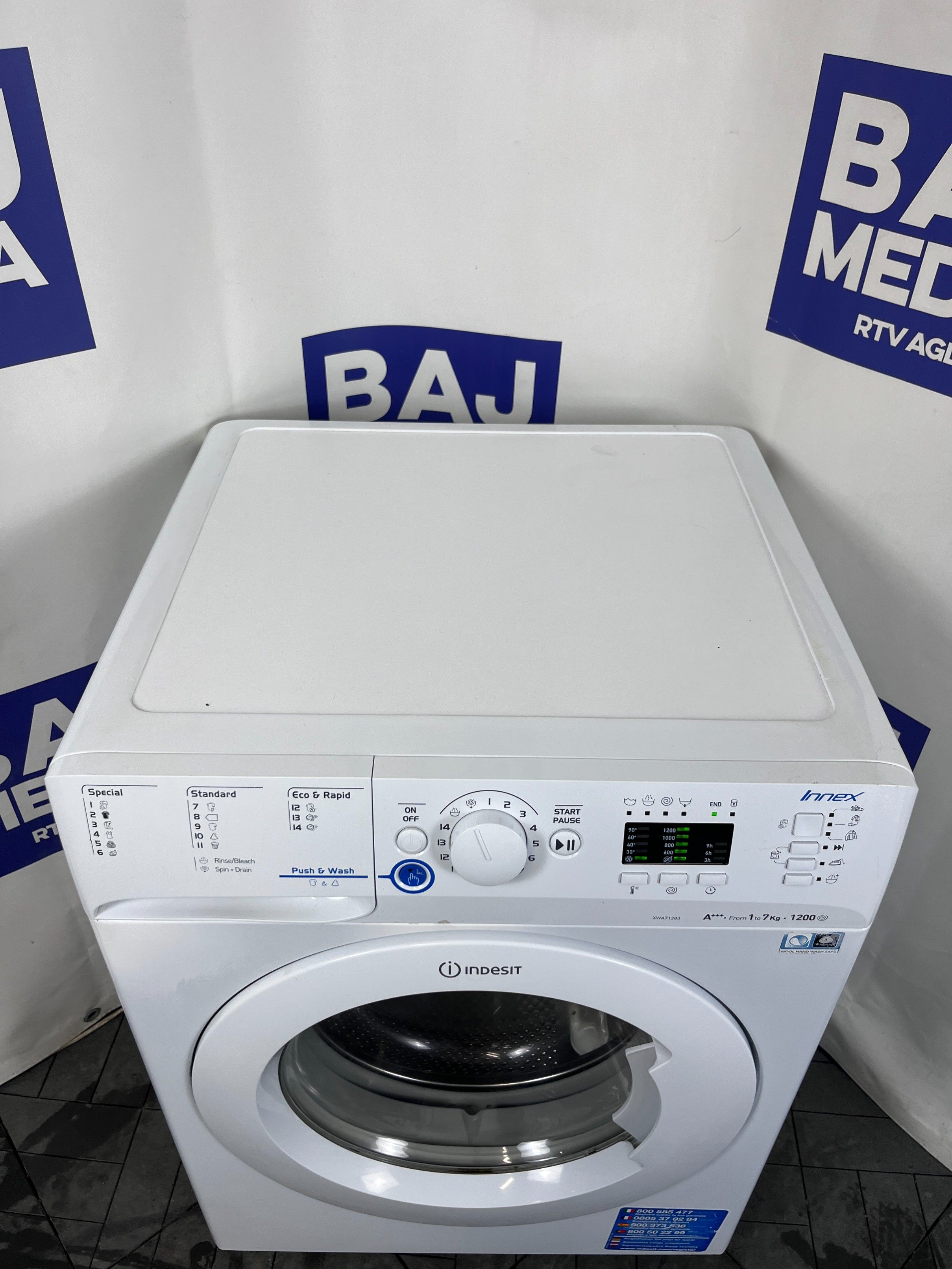 Pralka Indesit Energooszczedna 7 Kg/1200 Ob /A+++ /Dostawa/Gwarancja
