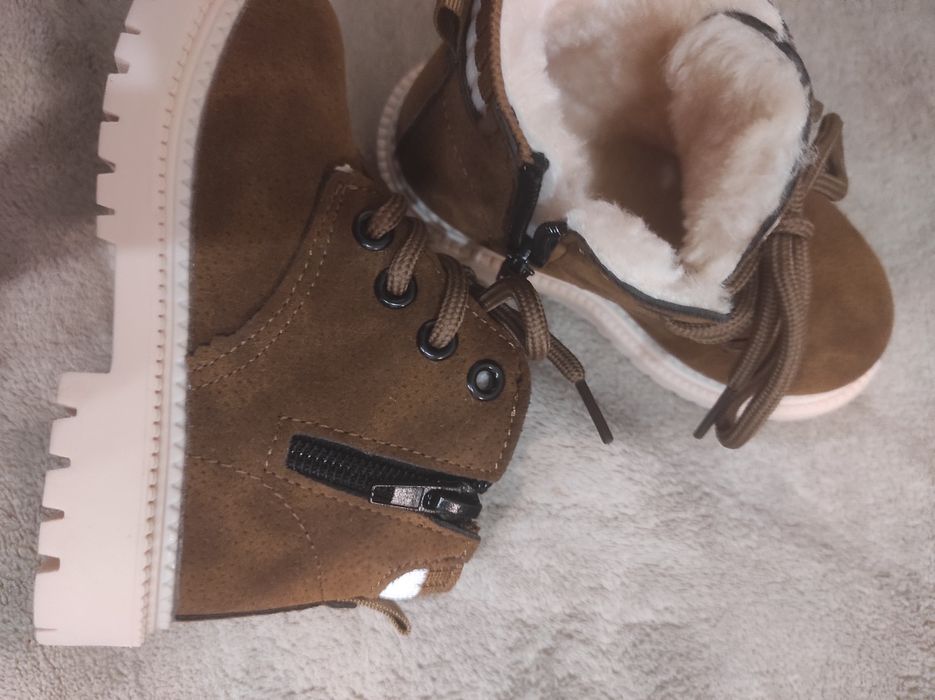 Дитячі чоботи на стопу 13.6 см