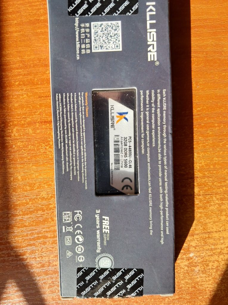 Продам процесор intel core i5 7700 xeon e3 1225v6 та DDR5 32gb Kllisre