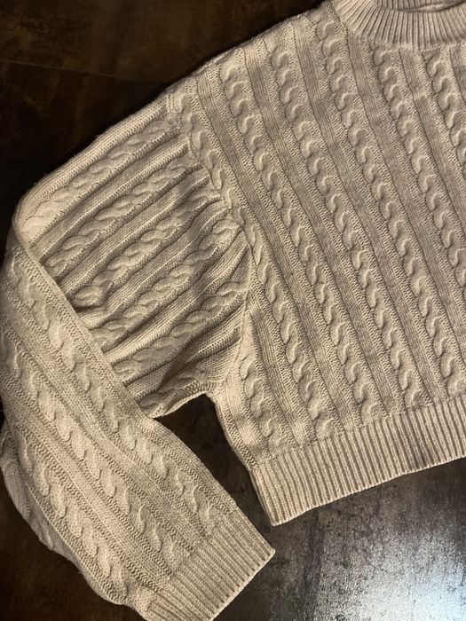 Sweter bezowy Sinsay M