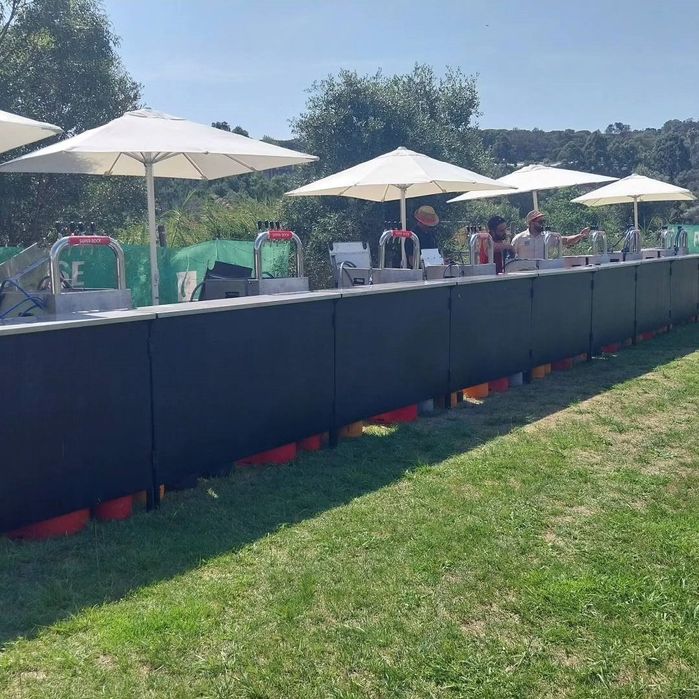 Balcões de bar para eventos