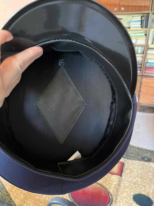 Фуражка МВС/милиции, размер 58 (новая/отличное)