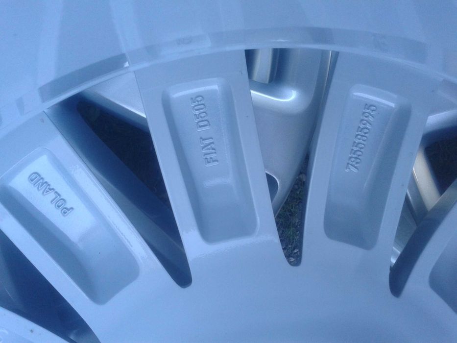 oryginalne nowe felgi r16 fiat 500 doblo tipo 5x98 combo lancia mielec