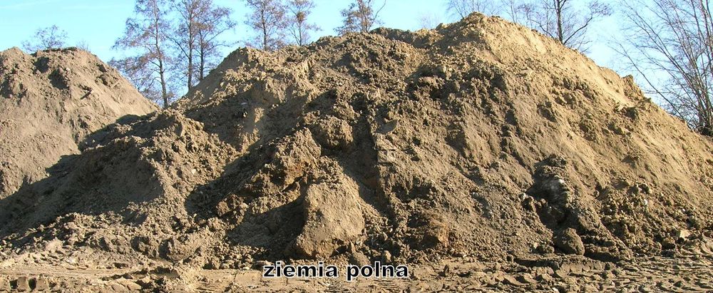 Ziemia polna  brązowa