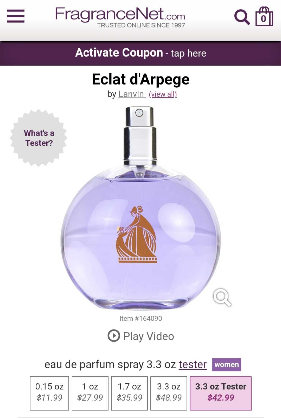 Парфюмированная вода Lanvin Eclat D'ARPEGE ,100 ml