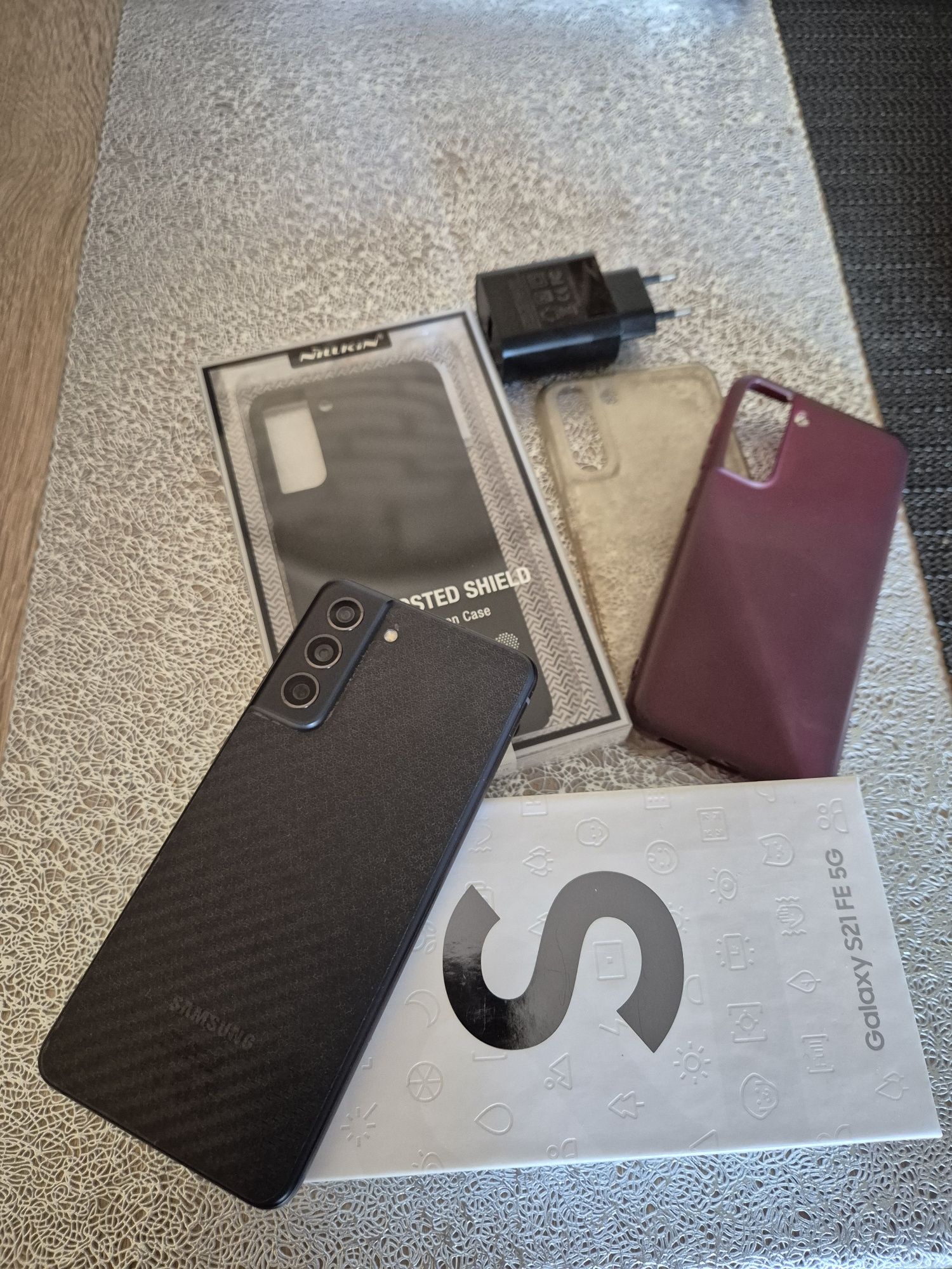Samsung GALAXY S21FE 5G, Grafitowy, 120Hz, stan b.dobry, Sprzedam
