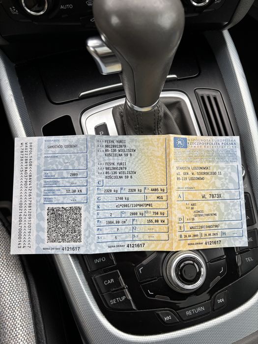 Audi Q5 2.0 tfsi Okazja wymiana do 15 tys